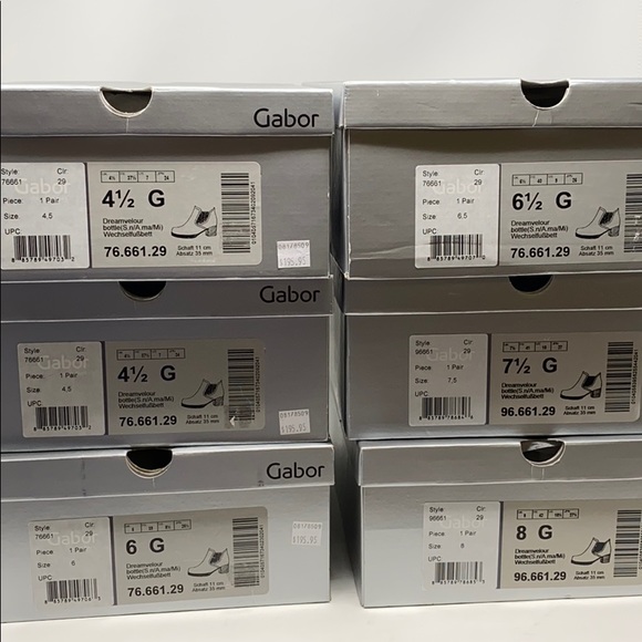 Gabor Lilia Heeled Chelsea Boots Bottle Green - Picture 9 of 9